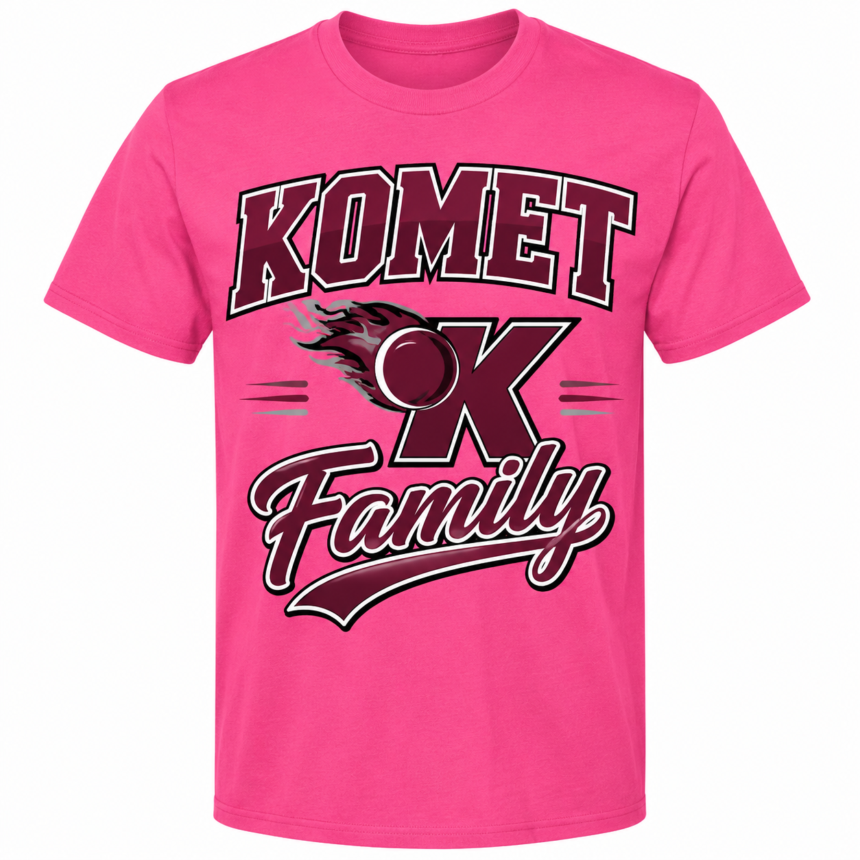 pink t-shirt